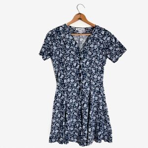 Westport Ltd. Navy Floral Romper Dress